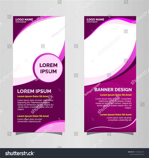 X Banner Design Template Stock Vector (Royalty Free) 1144642313 ...