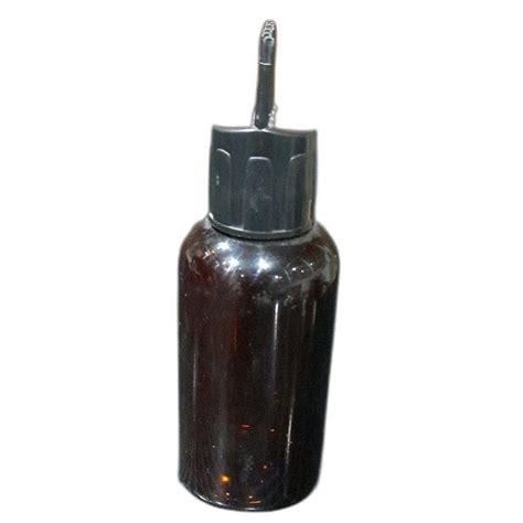 PET Screw Cap Brown Plastic Hair Oil Bottle 60mL At Rs 7 Piece In Agra