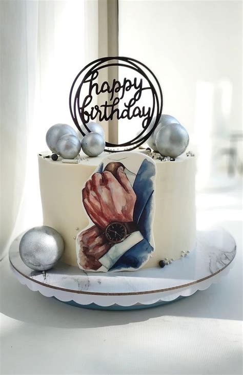 Стильный Торт Мужчине | Birthday cake for him, Unique birthday cakes ...