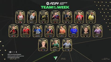 Qué es el icono de estrella encima de los jugadores del TOTW en EA