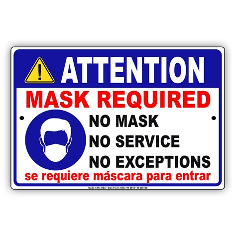 Mask Required Signage