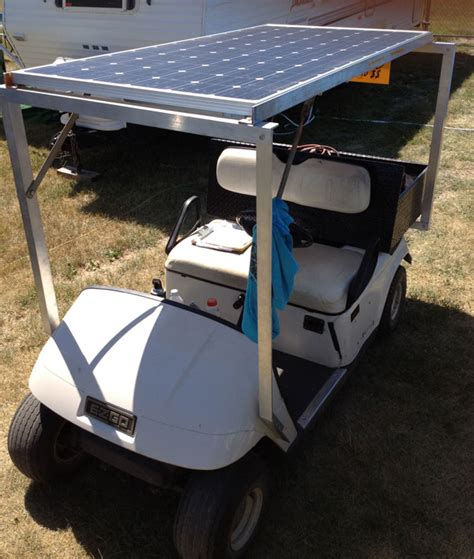 Justseeds Solar Powered Golf Cart