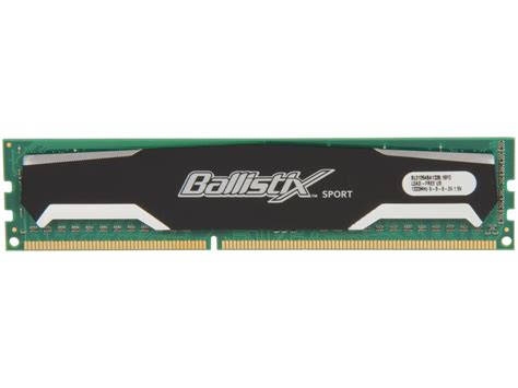 Crucial Ballistix Sport 4gb Ddr3 1333 Desktop Memory Model