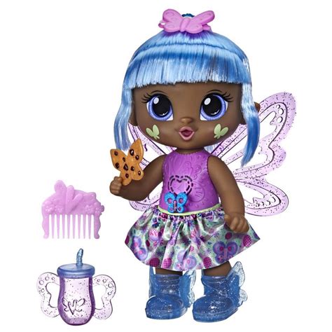 Baby Alive GloPixies Doll, Sammie Shimmer, Glowing Pixie Toy for Kids Ages 3 and Up, Interactive ...