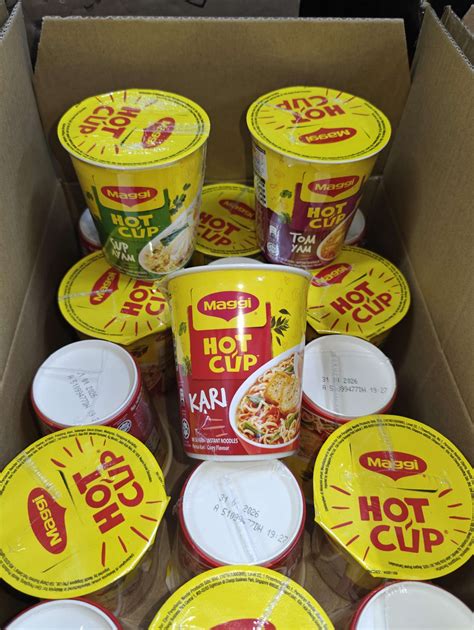 G X Cups Maggi Hot Cup Chicken Curry Tomyam Halal Teck Leong Pte Ltd
