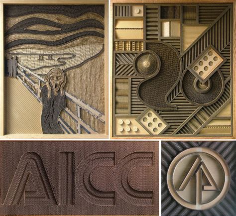 Corrugated Cardboard Artwork