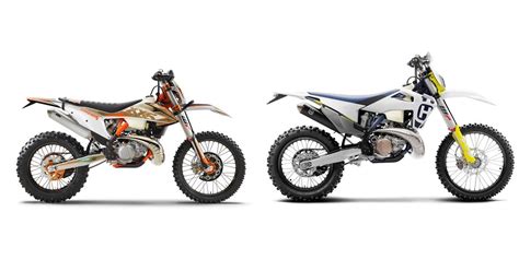 Motorrad Vergleich Ktm Exc Tpi Erzberg Edition Vs Husqvarna