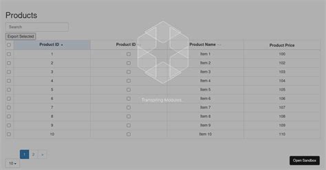 React Bootstrap Table Next Basic Example Forked Codesandbox