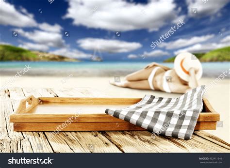 Slim Woman Bikini On Hot Sand Stock Photo Shutterstock