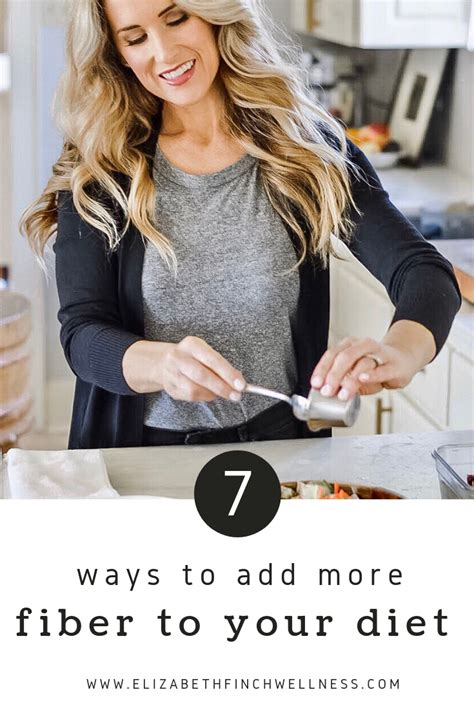 7 Tips For Adding More Fiber To Your Diet Elizabeth Finch Wellness Fiber Rich Foods Diet