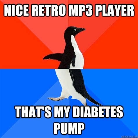 Nice Retro Mp3 Player Thats My Diabetes Pump Socially Awesome