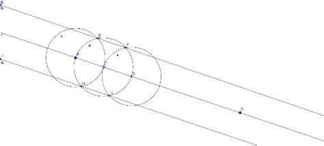 Parallel Lines By Congruent Circle Geogebra