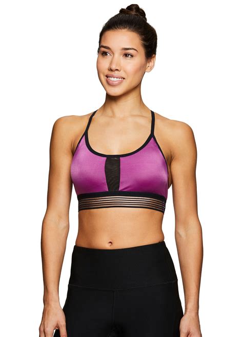 Rbx Active Women S Mesh T Back Bra Walmart