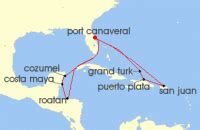 Timetables For Cruises To Port Canaveral Florida On 02 August 2026