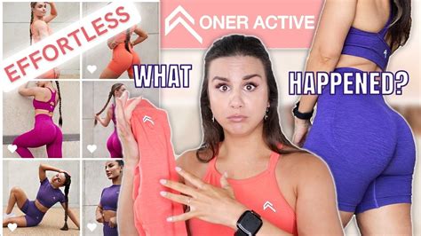 WHAT HAPPENED ONER ACTIVE EFFORTLESS SEAMLESS SCRUNCH TRY ON HAUL