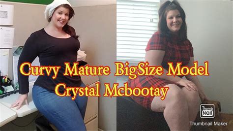 Crystal Mcbootay American Pinup Plus Size Fashion Model Body Positive