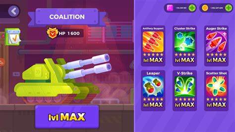 Tank Stars COALITION MAX LEVEL YouTube