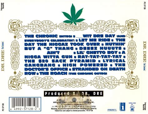 Dr. Dre - The Chronic: 1st Press. CD | Rap Music Guide