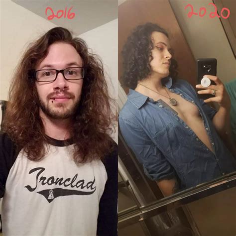 Hormones have at least made me more confident about how I look. 4 years ...