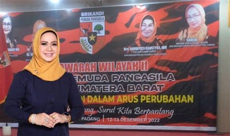 Muswil Dpw Ii Srikandi Pemuda Pancasila Sumbar Mailinda Rose Jadi