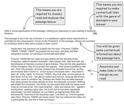 Task 1 What The Question Is Asking Ocr A Level English Literature Revision Notes 2015