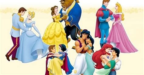 All Disney Princes and Princesses