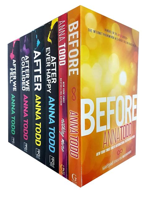 Anna Todd Before And After Series 6 Books Set Collection, Nothing More, After...: Anna Todd ...