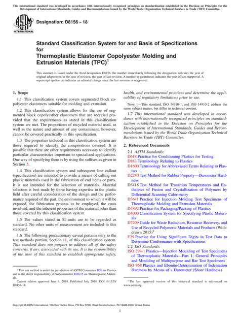 Astm D Standard Classification System For And Basis Of