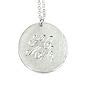 Signature Silver Medal Mm By Sibylle De Baynast Jewels