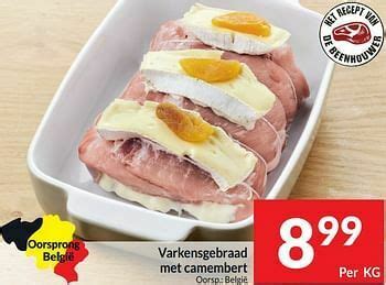 Varkensgebraad Met Camembert Promotie Bij Intermarch