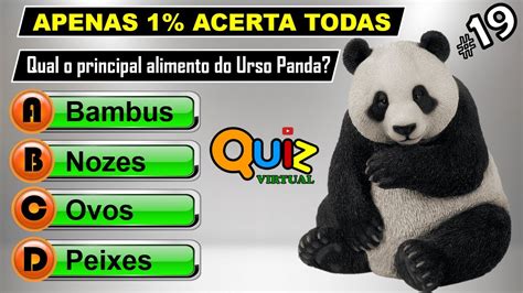 QUIZ VIRTUAL DE CONHECIMENTOS GERAIS Nº 19 20 PERGUNTAS E RESPOSTAS