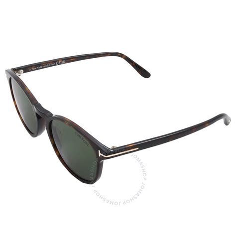 Tom Ford Lewis Green Oval Mens Sunglasses Ft1097 52n 53 889214477927 Sunglasses Lewis Jomashop