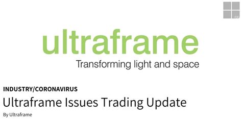 Ultraframe Issues Re Opening Statement Double Glazing Blogger