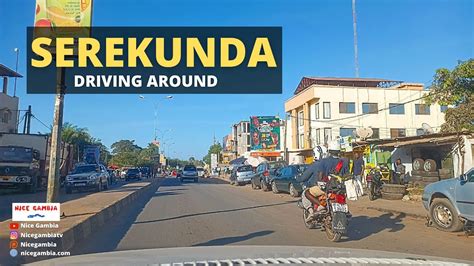 Drive From Kairaba Avenue To Serekunda The Gambia Cities Villages And