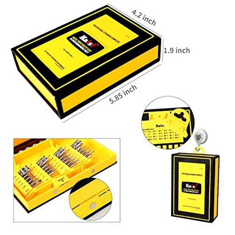 Kaisi 38 Piece Magnetic Screwdriver Set Precision Toolkit Electronics