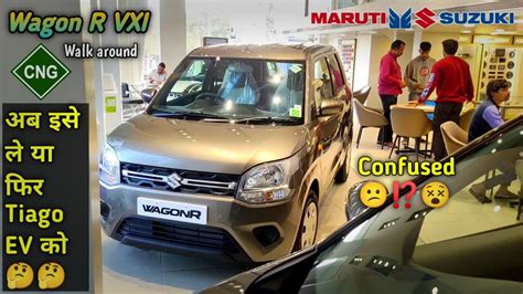 Maruti Suzuki Wagon R Vxi Cng Wagonr Cng On Road Price Mileage Youtube