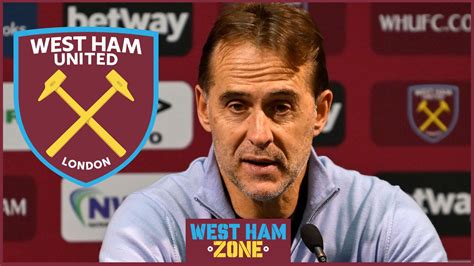 Julen Lopetegui Sack Update As West Ham Board Members Lose Faith