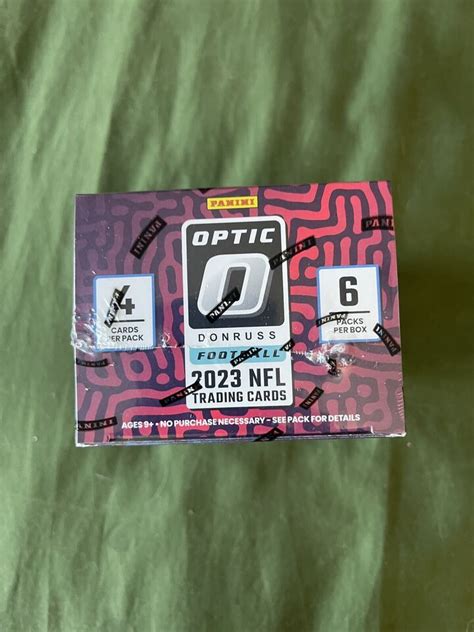 NEW 2023 Panini NFL Donruss Optics Football Trading Card Blaster Box