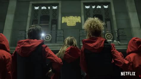 La Casa De Papel La Saison 5 Se Dévoile Dans Une Bande Annonce Trépidante Vidéo Voltage