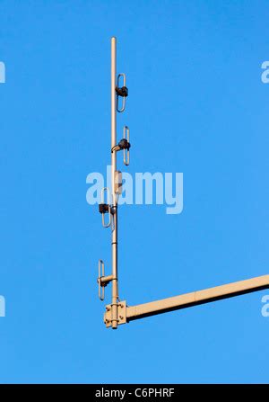 Folded Dipole UHF Antenna Aerial Array Stock Photo Alamy