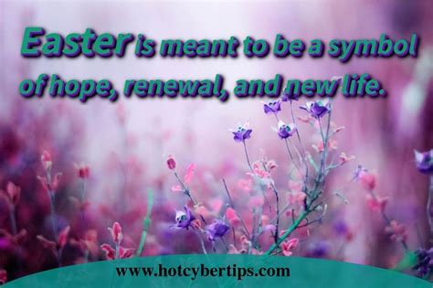 Easter Is Meant To Be A Symbol Of Hope Renewal And New Life Hope