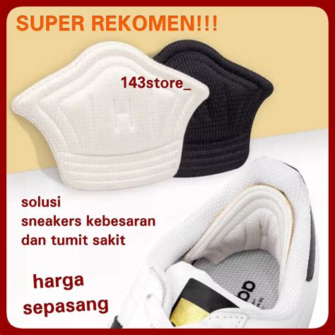 Jual Original Ganjalan Sepatu Sneakers Kebesaran Insole Anti Tumit