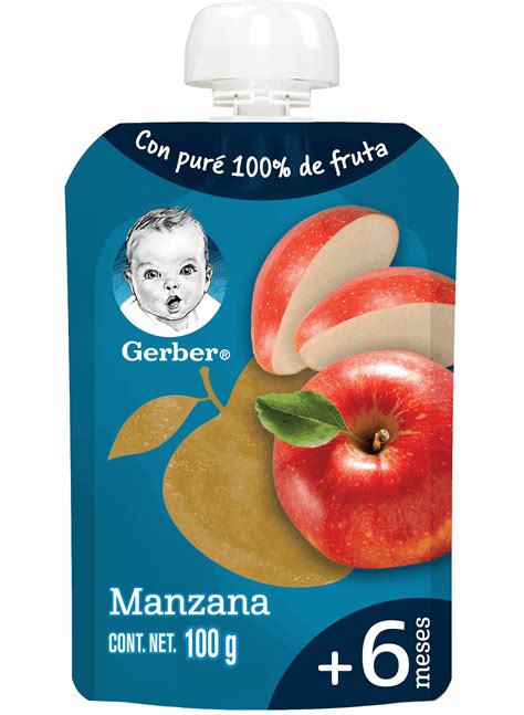 Gerber Pouch Manzana Desde 6 Meses Baby And Me Ecuador