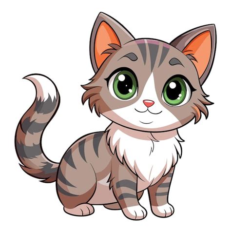 Premium Vector Realistic Cat Vector Illustration