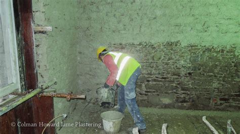 North Cathedral Presbytery House Colman Howard Lime Plastering