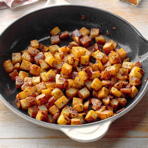 Skillet Red Potatoes Recipe How To Make It Taste Of Home