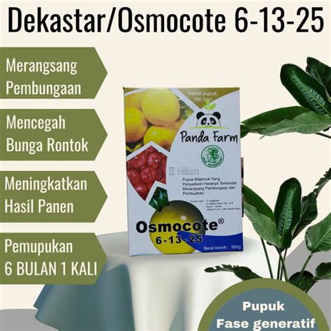 Jual Pupuk Bunga Dan Buah Osmocote Gram Kota Tangerang