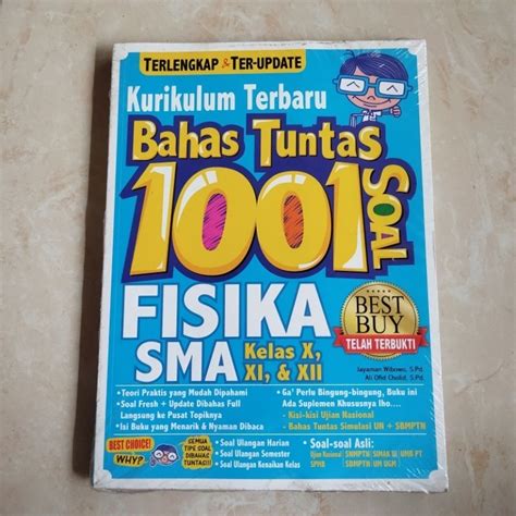 Jual Kurikulum Terbaru Bahas Tuntas Soal Fisika Sma Kelas X Xi