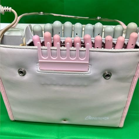 Clairol Accessories Vintage Clairol Benders Hot Rollers Heated Flexible Curlers No