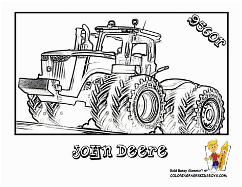 Tractor Coloring Pages John Deere - Coloring Home